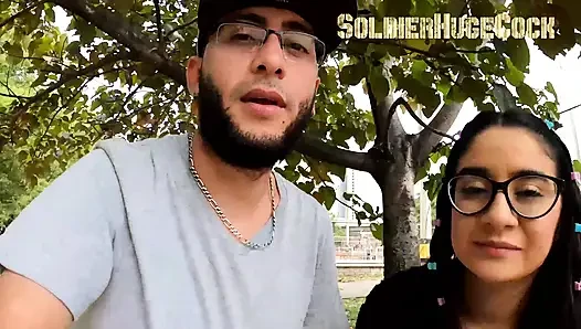 I met her on Tinder and she agreed to come to my apartment to fuck my huge cock.