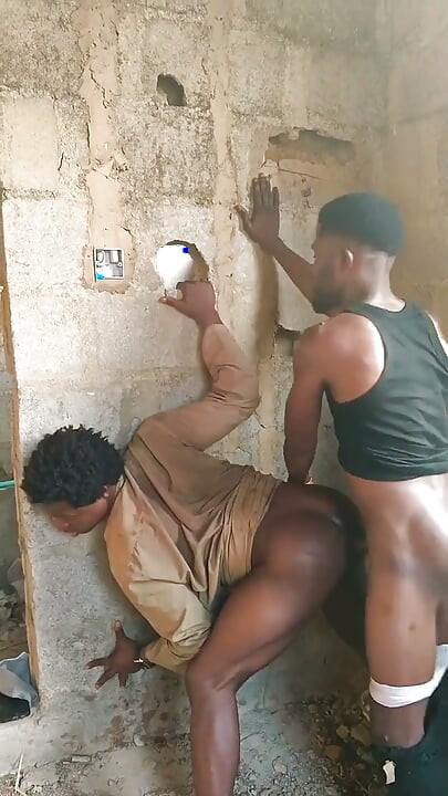 Two of My Boyfriends Caught in Uncomplicated Building Fucking