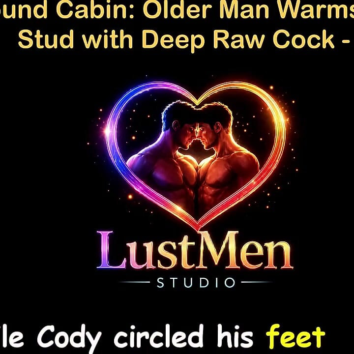 English Audio Gay Sex Story - Snowbound Cabin Older Man Warms up Young Stud with Deep Raw Cock - Part 4