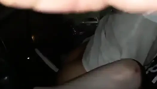 Nice Sex in the Car with Creampie! 100% Amateur