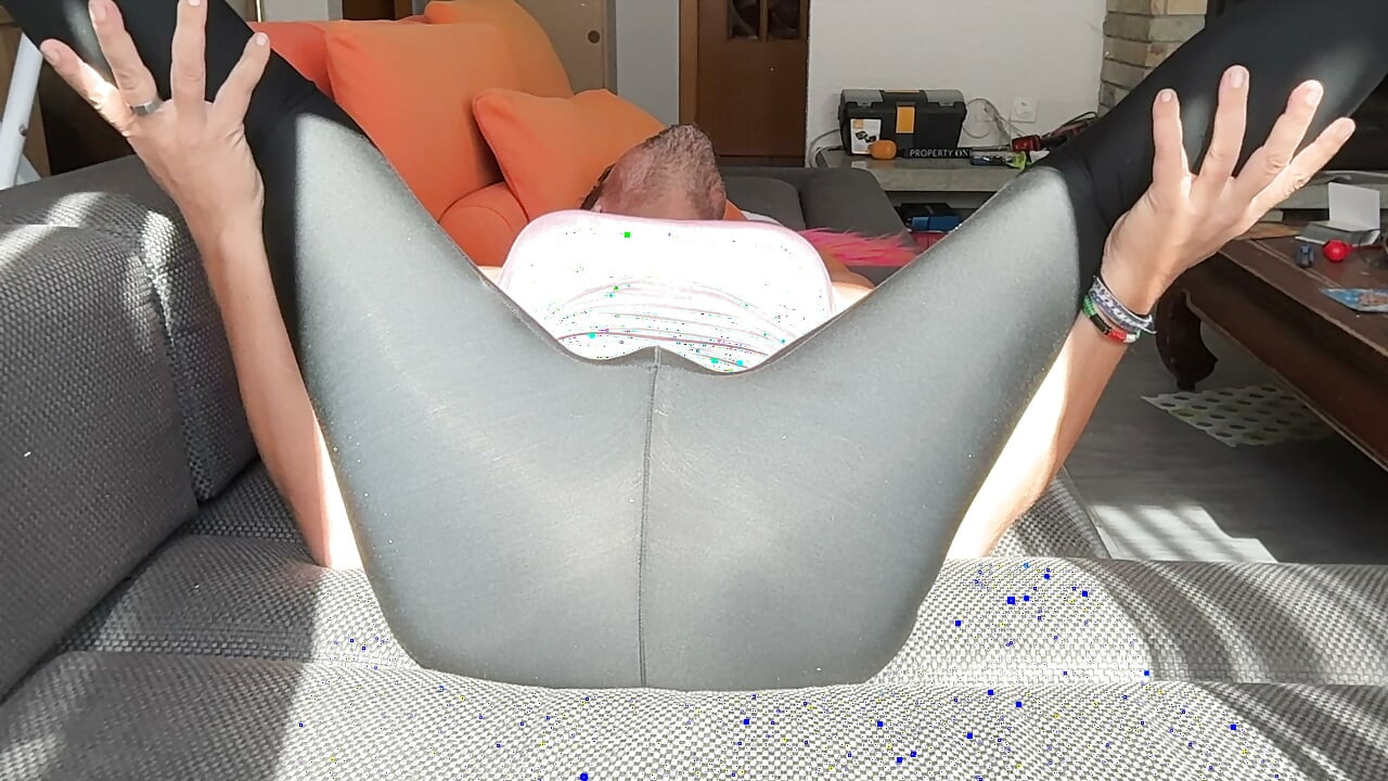 Amazing femboy spandex ass close up with Xunami
