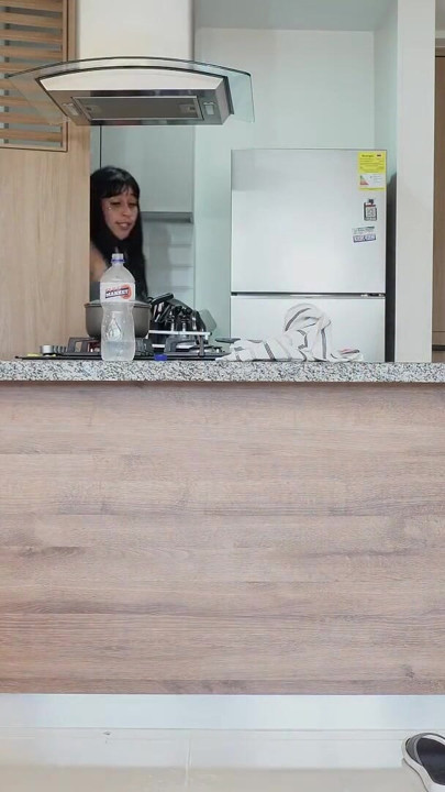 I cuckold my girlfriend in front of her with her older stepsister | Clip 1
