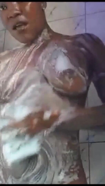 Key moment from "African Hot bathing"