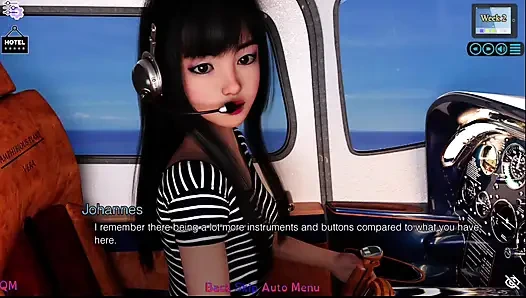 Sunshine love #16: Johannes saw Ashley while he went for a ride