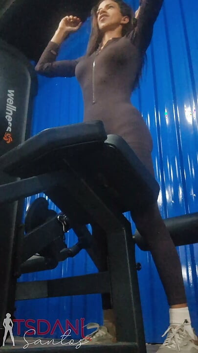 A Short Video at the Gym, Just Chilling, Doing My Workout.