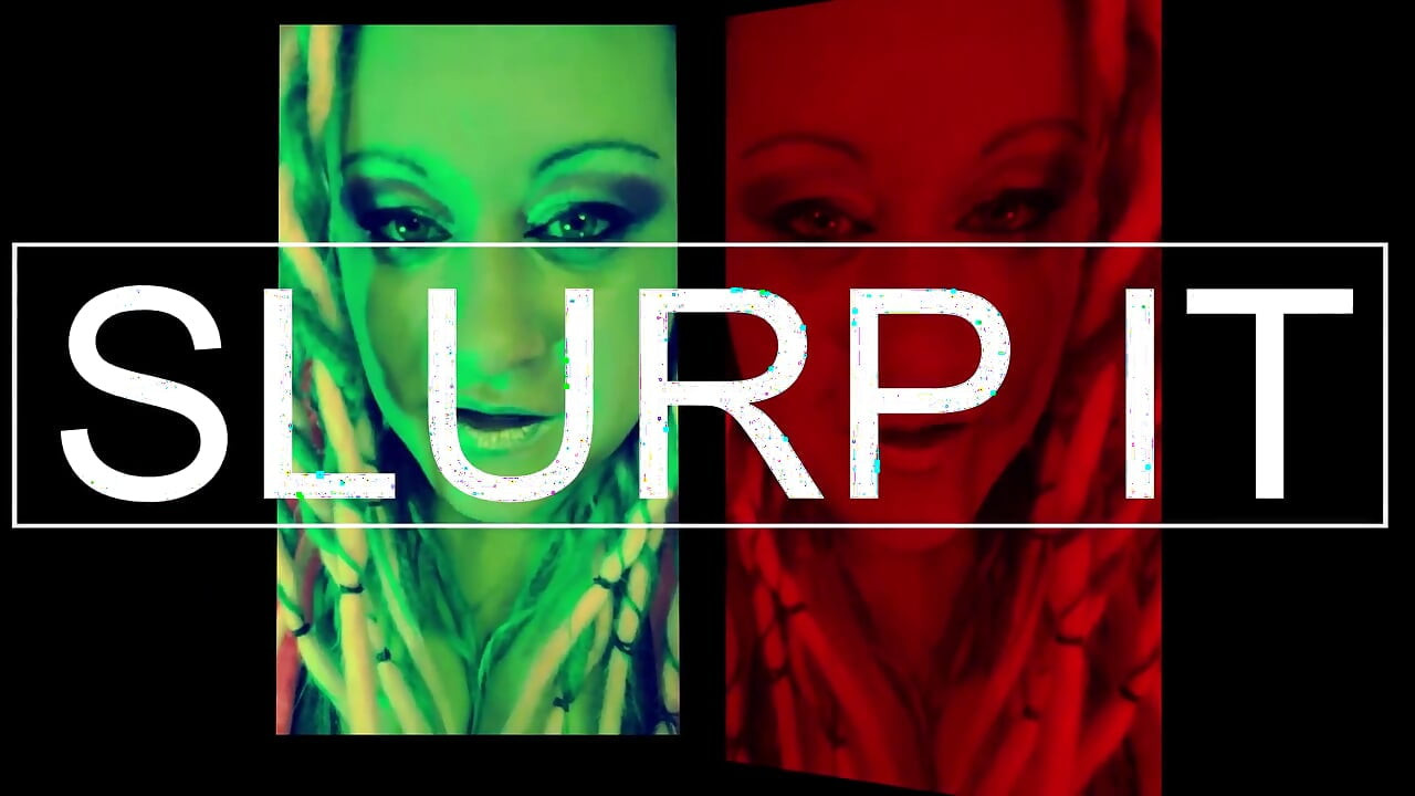 Wank and slurp with goddess lana cei looper for dumb dumb heads