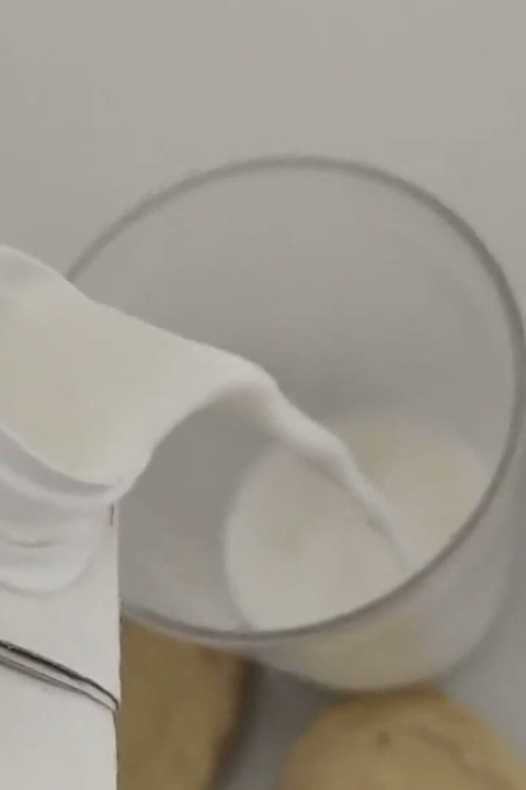 Very Dirty Boy I Prepare a Special Breakfast for You, Milk and Palm Tree with Cum Cream