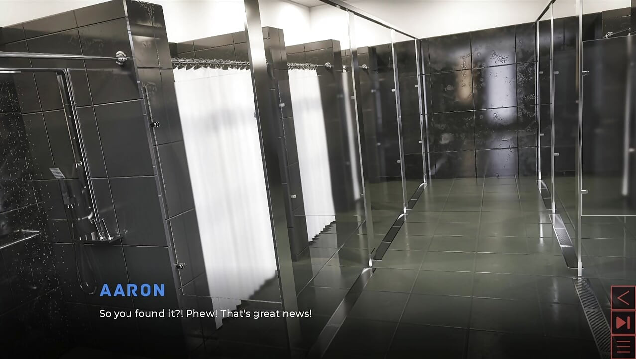 the synthetic milf in bathroom gym public