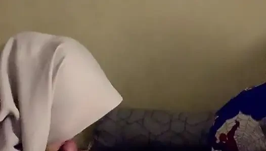 Fucking my stepsister's cock when it's quiet