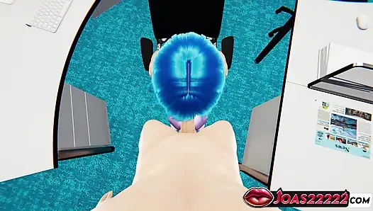 Si cewek nakal elisa dengan animasi 3d lagi asik ngocok kontol besar sampai dicrot di dalam