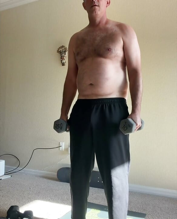 Weightlifting Turns Into Big Boner Touching