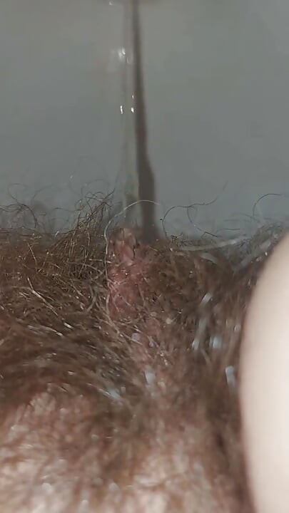 Pissing Woman, Hairy Pussy Pissing