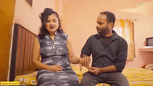 Patron evli kadın sikişiyor! Madam lütfen gitmeme izin ver
