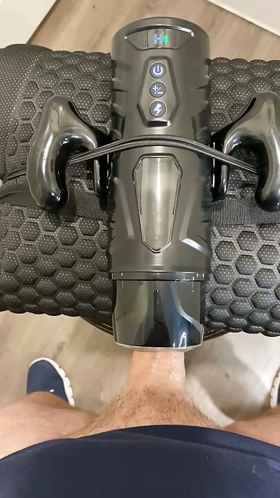 Big Stroker Toy Makes Me Cum Four Times! POV Demo
