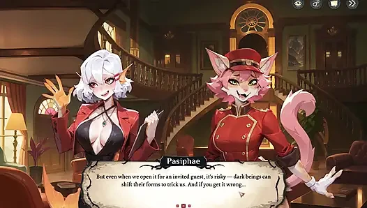 Otel hikayeleri ürkütücü hentai oyunu ep.6 kadın egemenliği hayaleti dölleme!