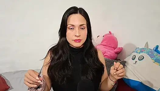 Asmr- roleplay pacarmu potong rambutmu