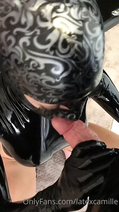 Latex Camille, Ass To Mouth, Cumshot