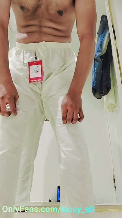 Naked in mall