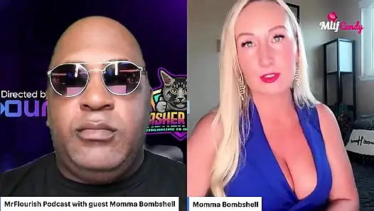 Mrflourish Podcast an Evening Affair with Guest Momma Bombshell