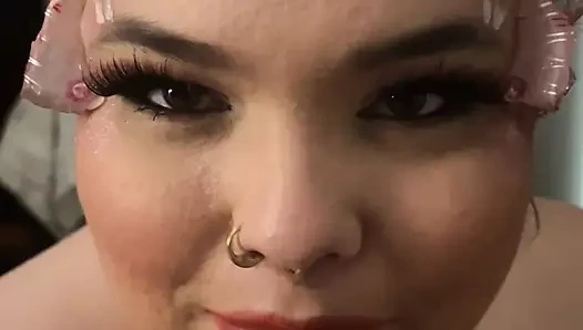 Testing my makeup with a blowjob