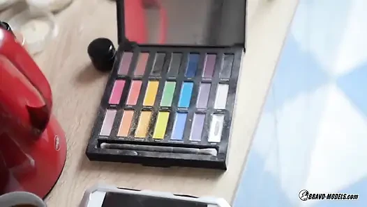 Elena Vega - косплей VR-видео за кулисами