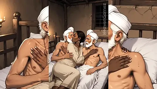 Cewek nakal India dientot habis-habisan sama pria tua yang bejat di dalam bus - bagian 1
