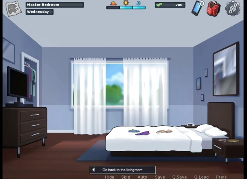 Stepmom fucking early morning in night gown