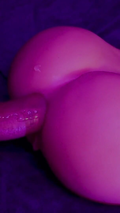 Thrilling moment from "Pounding a sex toy until I cum"