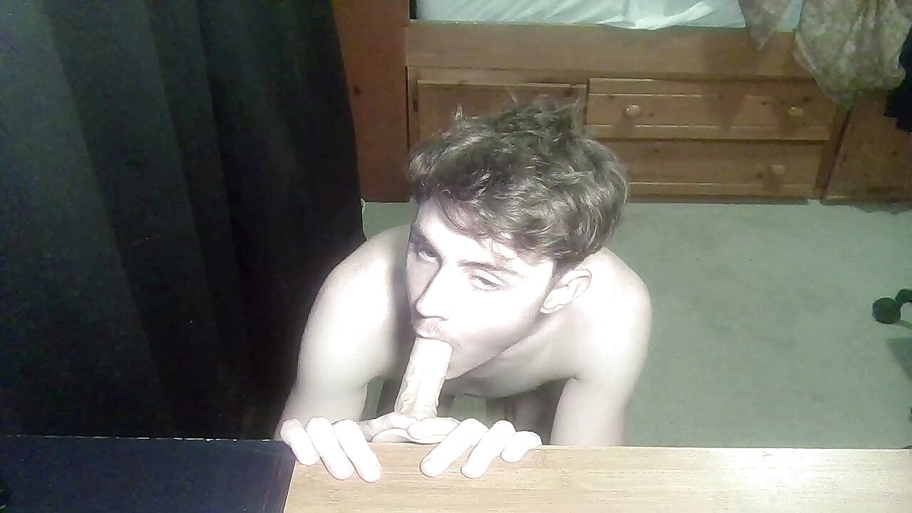 Sloppyest and Deepest Head Every Given By Slut Boy My Throat Hurts