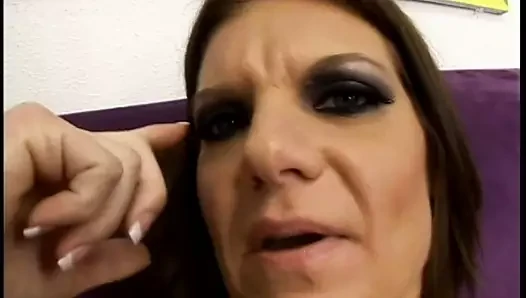 Well equipped brown dude goes up the old dirt road with MILF