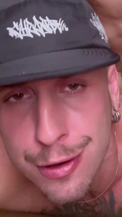 Dirty neighbor giving with desire to the young guy | Clip 1