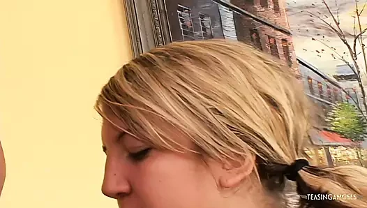 Smashing her pussy into pieces with thrusting the guy provides a facial ...