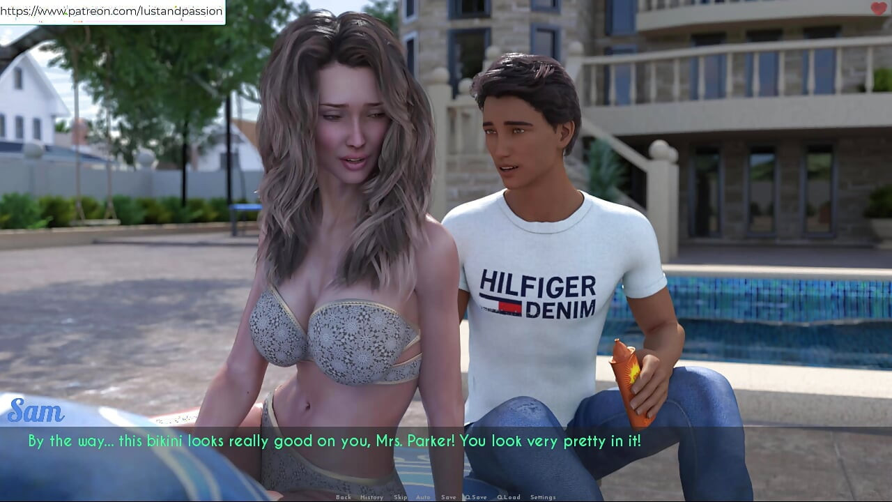 Awam - Sam ayudó a Sophia con el césped a tener una gran vista