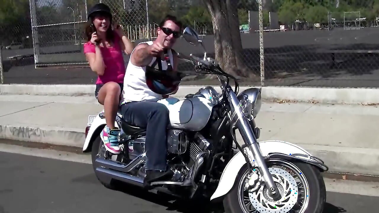 Cute teen takes huge cock in her tight and horny pussy