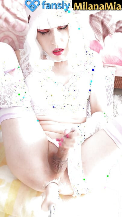 ladyboy teen cute and pretty teenager young Anal orgasm cumshot Trans Girl