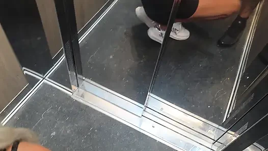 She couldn't wait until we got to the apartment to fill her pussy with sperm