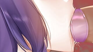 Una promesa que queda mejor desnuda: la novia infiel del anime hentai comienza a engañar a su novio con regularidad - episodio 7