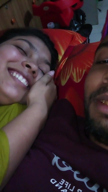Stunning moment from "Newly married couple's cute caring husband wife love viral video"
