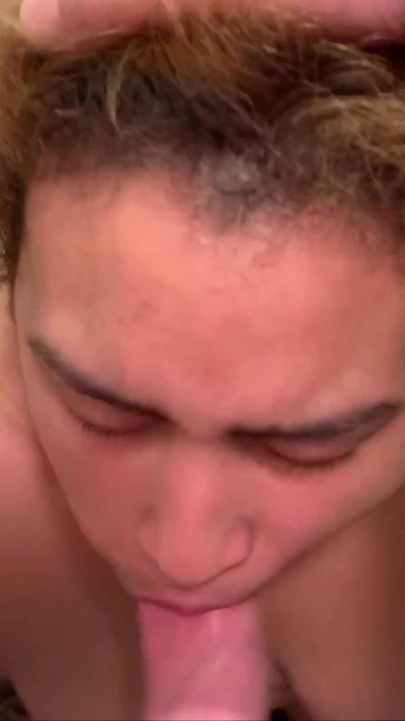 Thrilling moment from "POV Throatfucking Huge Load of Cum on Her Face"