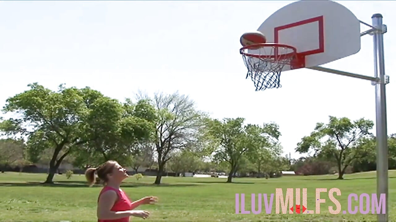 After basketball small tits teen fucked with a facial