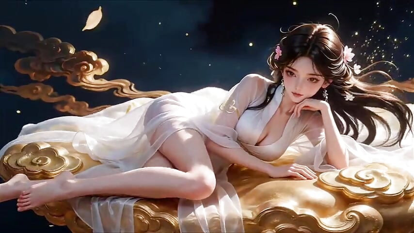可爱的粉红色操逼女孩在流动