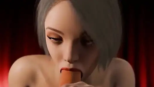 Сводный брат наслаждается самой горячей ночью его жизни с его сводной сестрой-3d история