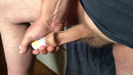 Standing foreskin stretching - 4 of 6