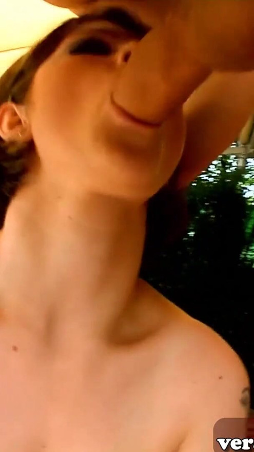 Short hair brunette babe try big cock fuck | Clip 2