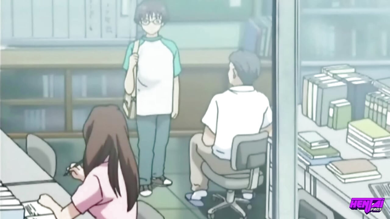 Hentai pros - wanita cantik semok menyelesaikan perasaan mereka dengan berbagi threesome liar dengan tetangga mereka yang keras
