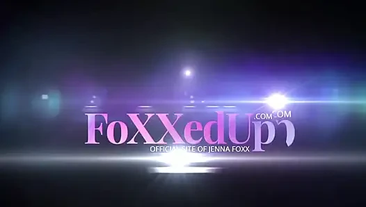 Jenna Foxx, сок киски, мокрые трусики, секс-соблазняет игрушкой