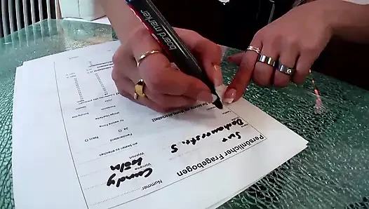 Возбужденный немецкий кастинг - Сцена No02