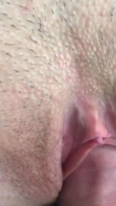 Stunning moment from "Husband licks my used pussy and cums a second time. Female orgasm close-up. Home amateur sex."