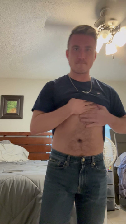 Slutty and hairy boy likes to play with himself