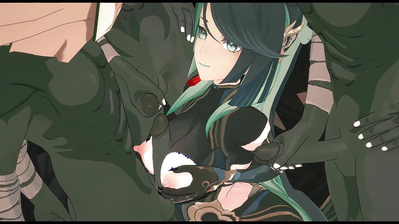 Genhin Impact - Xianyun Craves Big Black Cock After Getting Bored of Average Dick - 3D Hentai Animation